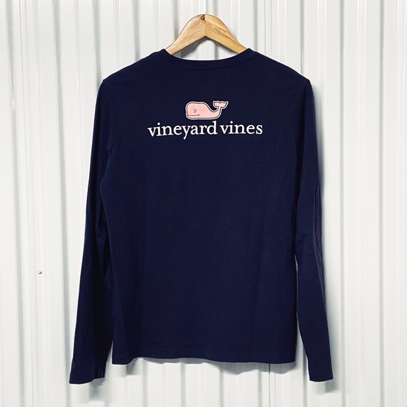 Vineyard Vines Girls Logo Graphic Long-Sleeve Tee - Picture 4 of 6